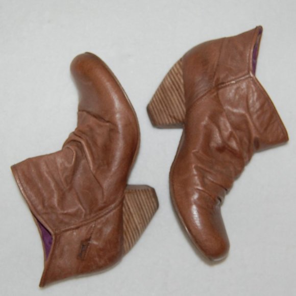Blowfish Malibu Brown Ankle Boots US Women Size 8.5 - Picture 4 of 8